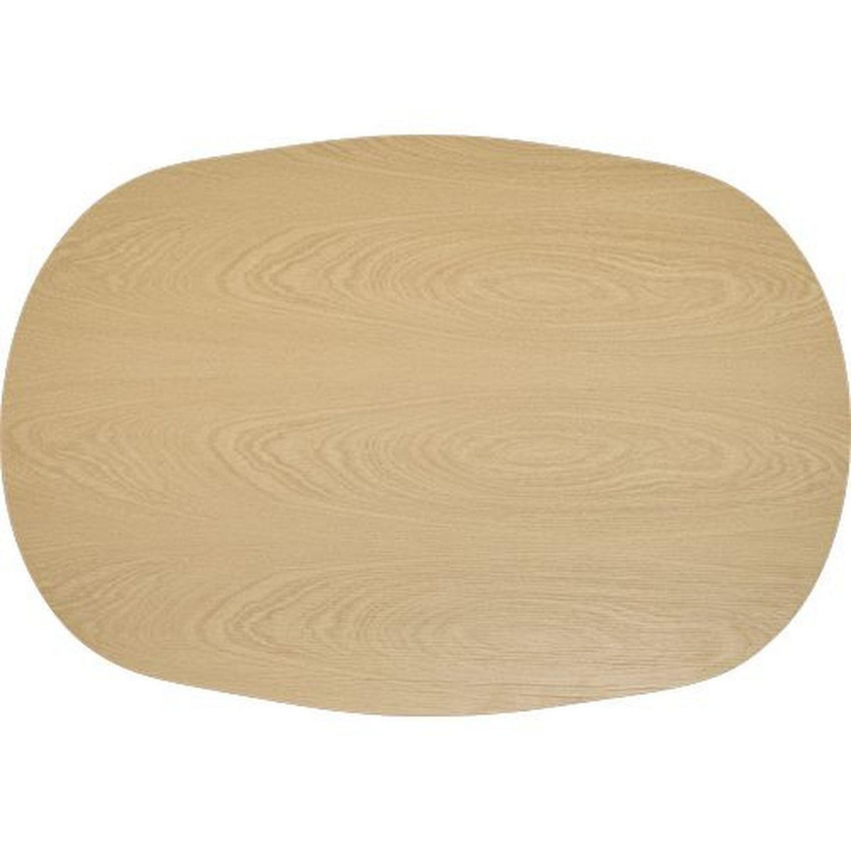 ATMOSPHERA Table basse ovale en bois LEE - Beige