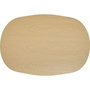 Voir la diapositive 6 : ATMOSPHERA Table basse ovale en bois LEE - Beige