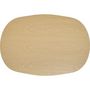 Voir la diapositive 6 : ATMOSPHERA Table basse ovale en bois LEE - Beige