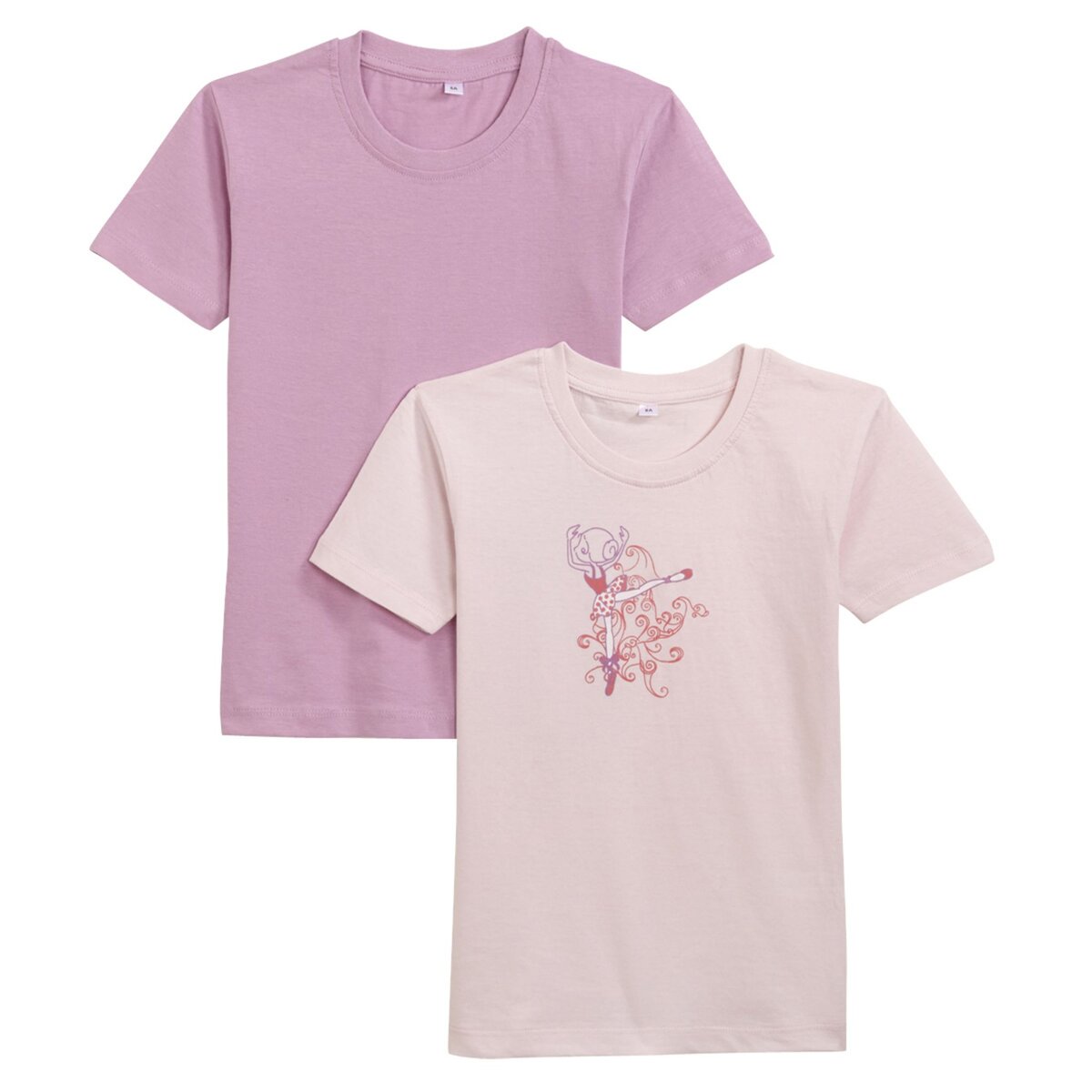IN EXTENSO Lot de 2 tee-shirts fille
