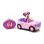 Voir la diapositive 4 : SIMBA.DICKIE.GROUP Cars - Voiture radiocommandée Majorette - Minnie - 1 figurine Minnie incluse - Pile non incluses