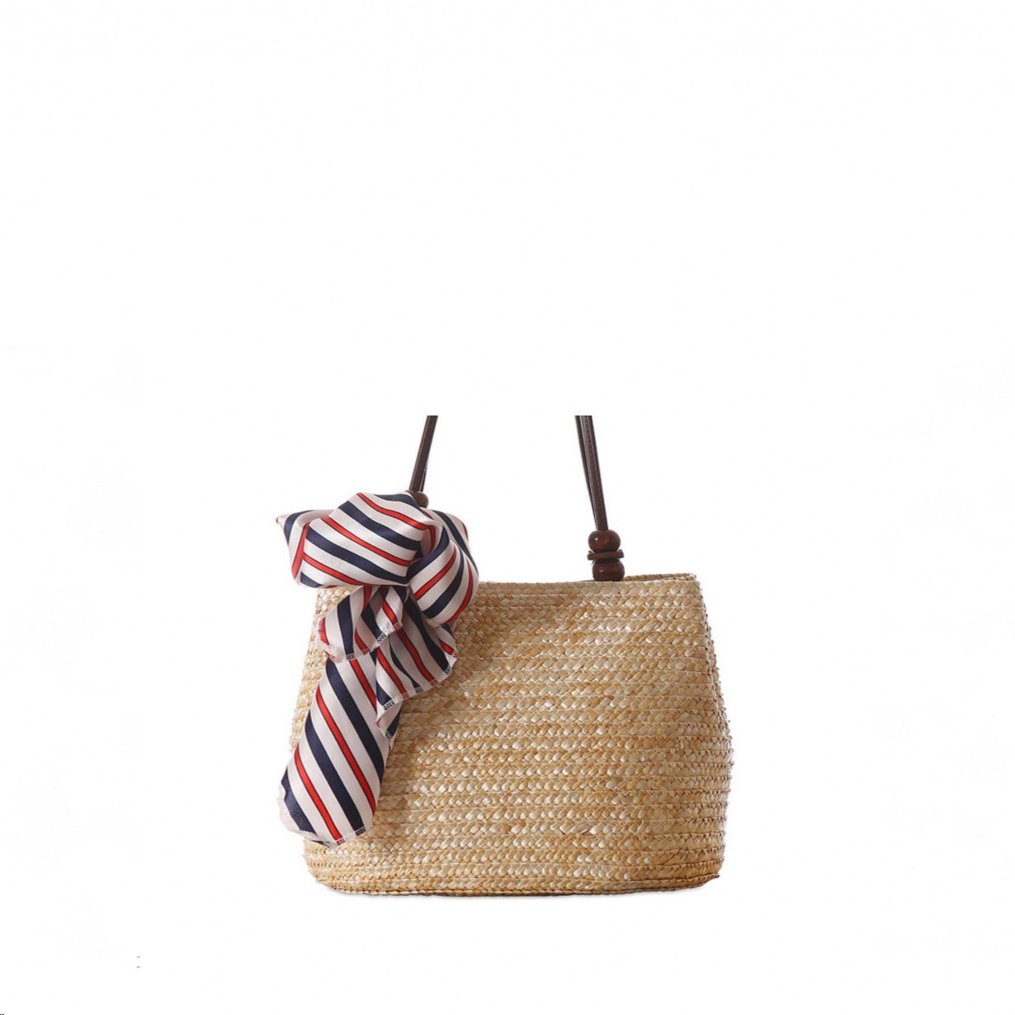 DARI BALI DARI BALI - Sac Balinais TOULON 28 cm. Coloris disponibles : Marron