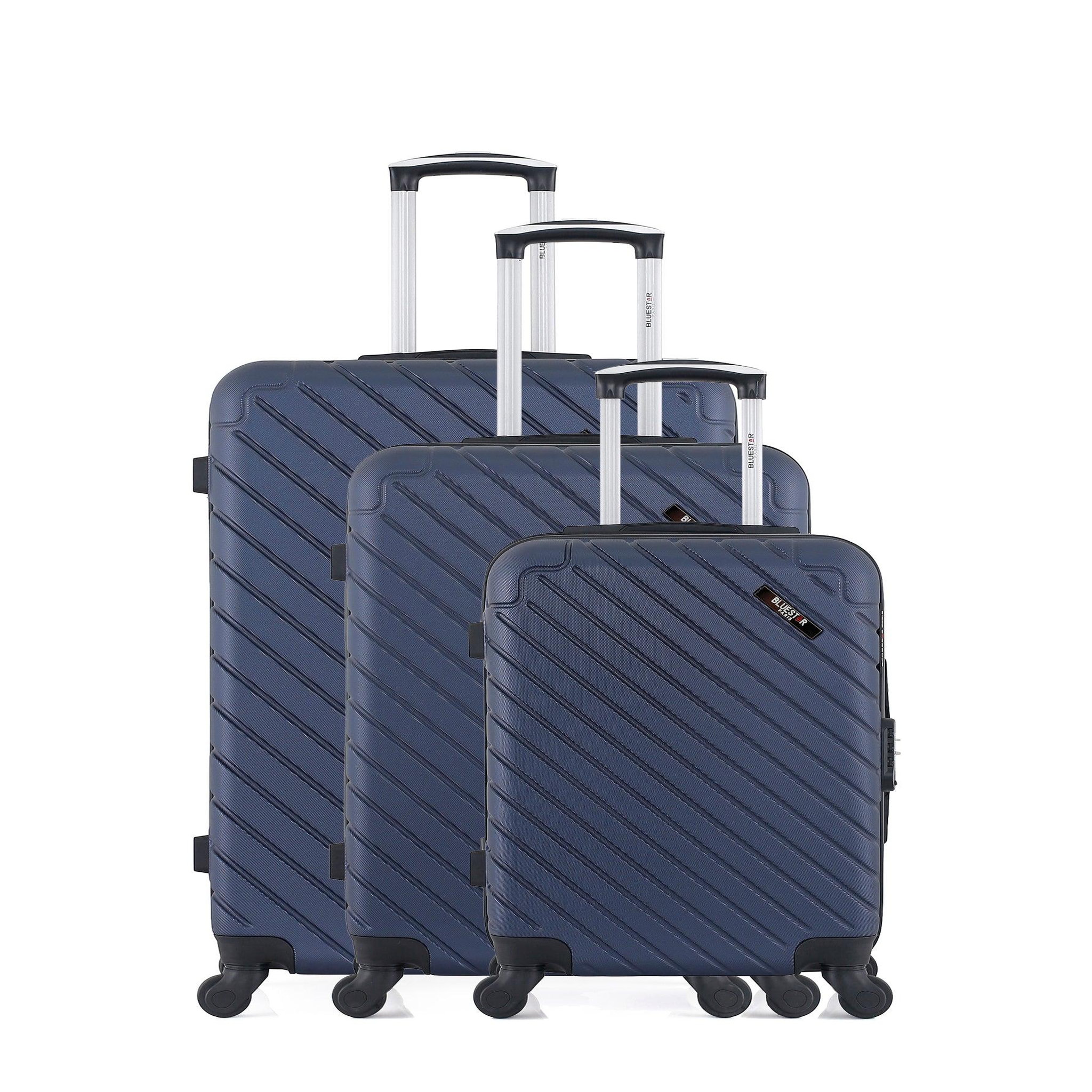 BLUESTAR Bluestar - set de 3 valises cite 75 cm 4 roues