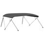 Voir la diapositive 5 : VIDAXL Auvent bimini a 4 arceaux Anthracite 243x(230-244)x137 cm