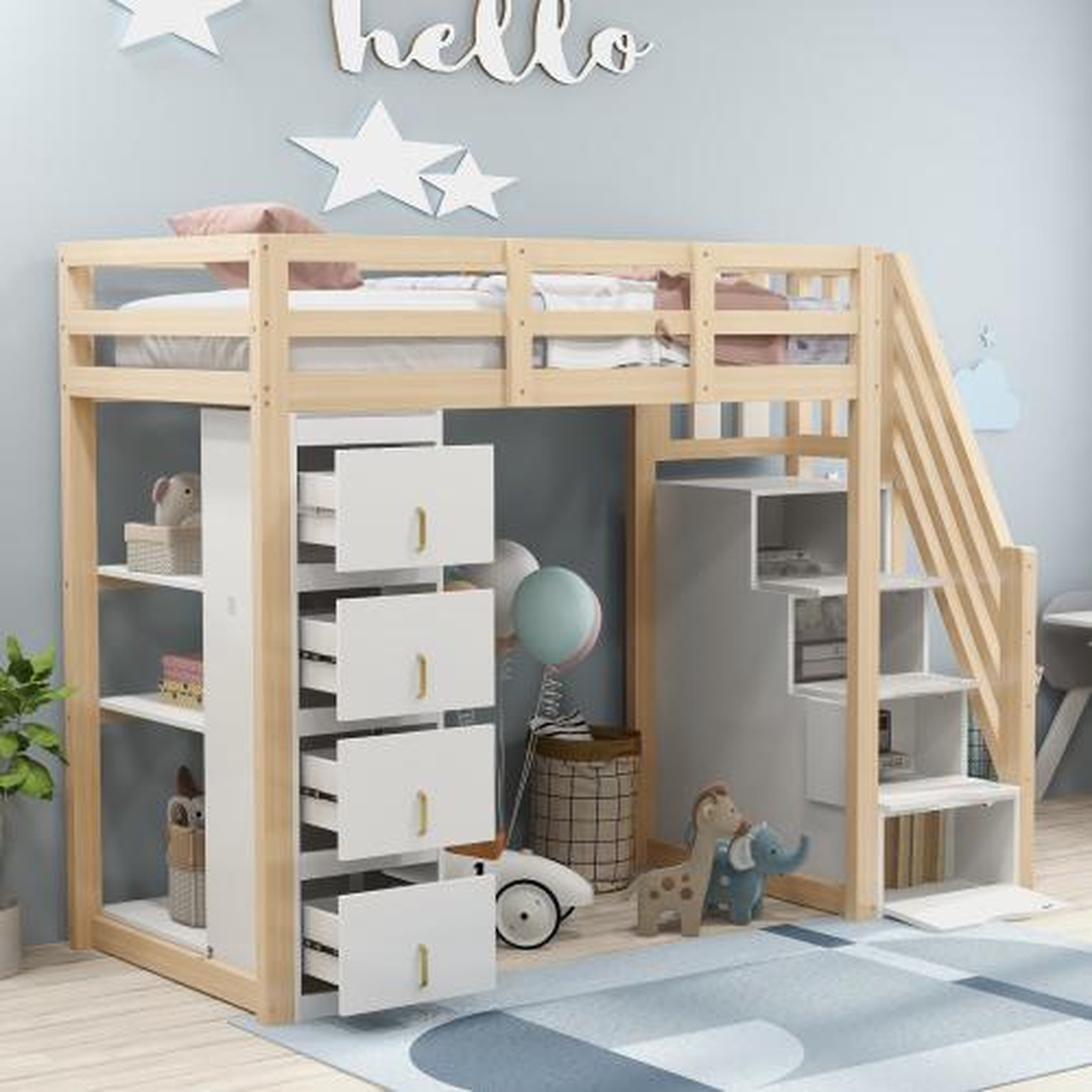 Voir la diapositive 5 : MERAX Lit mezzanine enfant