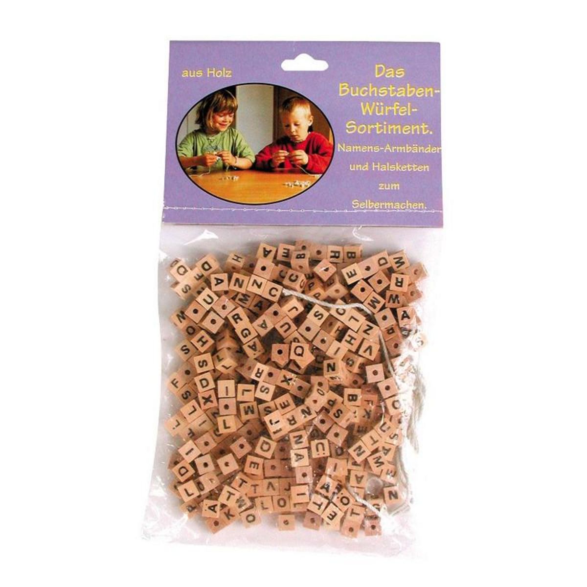 Goki GOKI Assortiment de Cubes de lettres