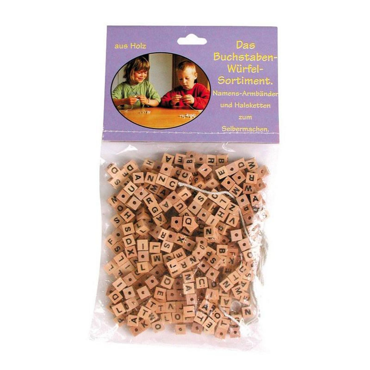 Goki GOKI Assortiment de Cubes de lettres