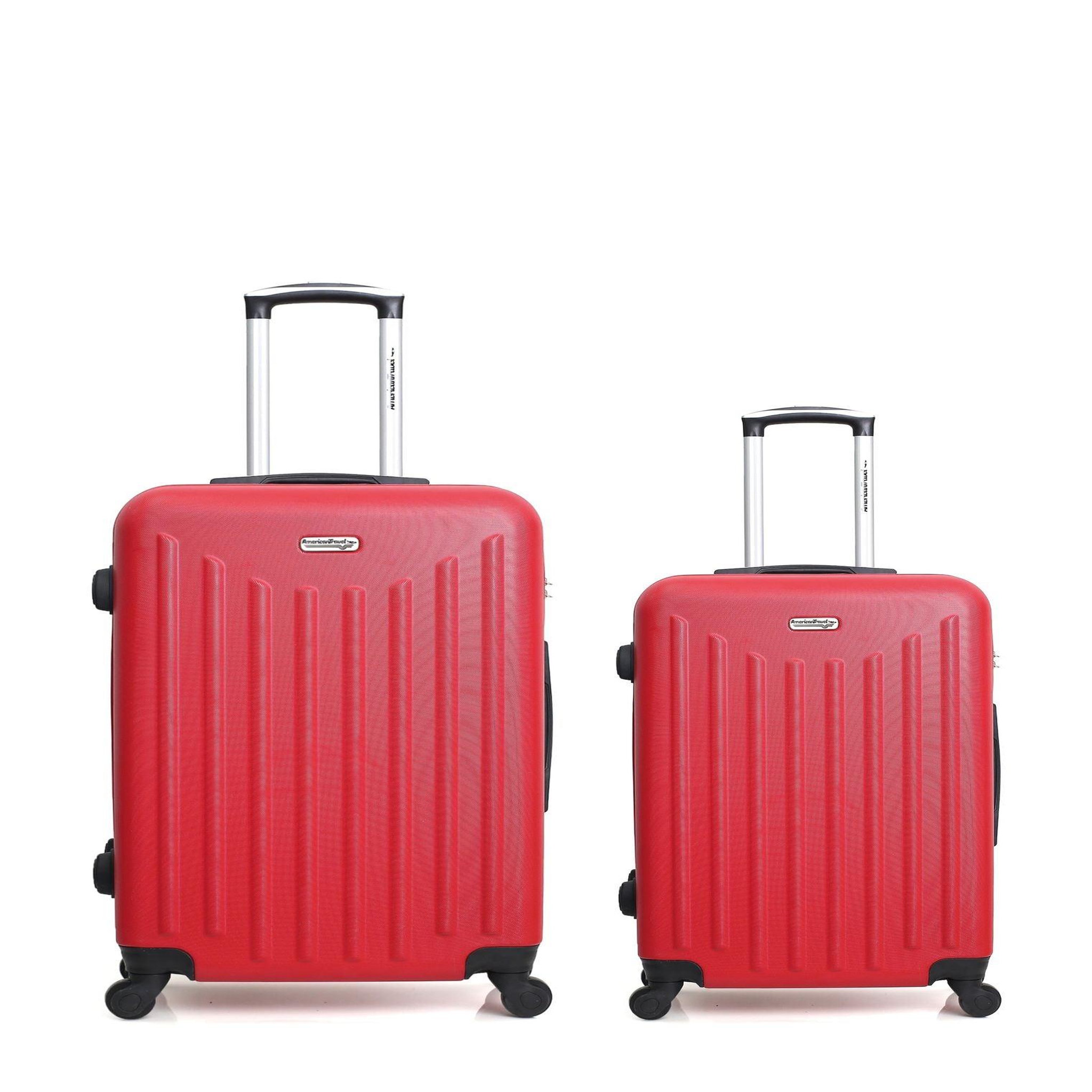 AMERICAN TRAVEL AMERICAN TRAVEL - Lot de 2 - Valises weekend et cabine BROOKLYN