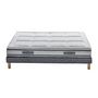 Voir la diapositive 2 : ALOE VERA 140x190cm : Matelas 100% Latex BOTANICA + sommier tapissier ALOE
