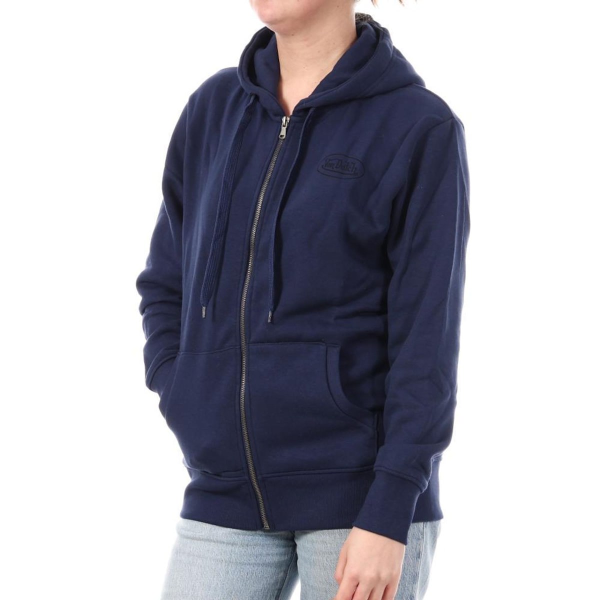 VON DUTCH Sweat Zippé  Femme Von Dutch S IGN