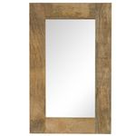VIDAXL Miroir Bois de manguier massif 50 x 80 cm