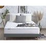 Voir la diapositive 1 : Ensemble Matelas Ressorts 7 zones + Sommier  140 x 190 cm COSMOS
