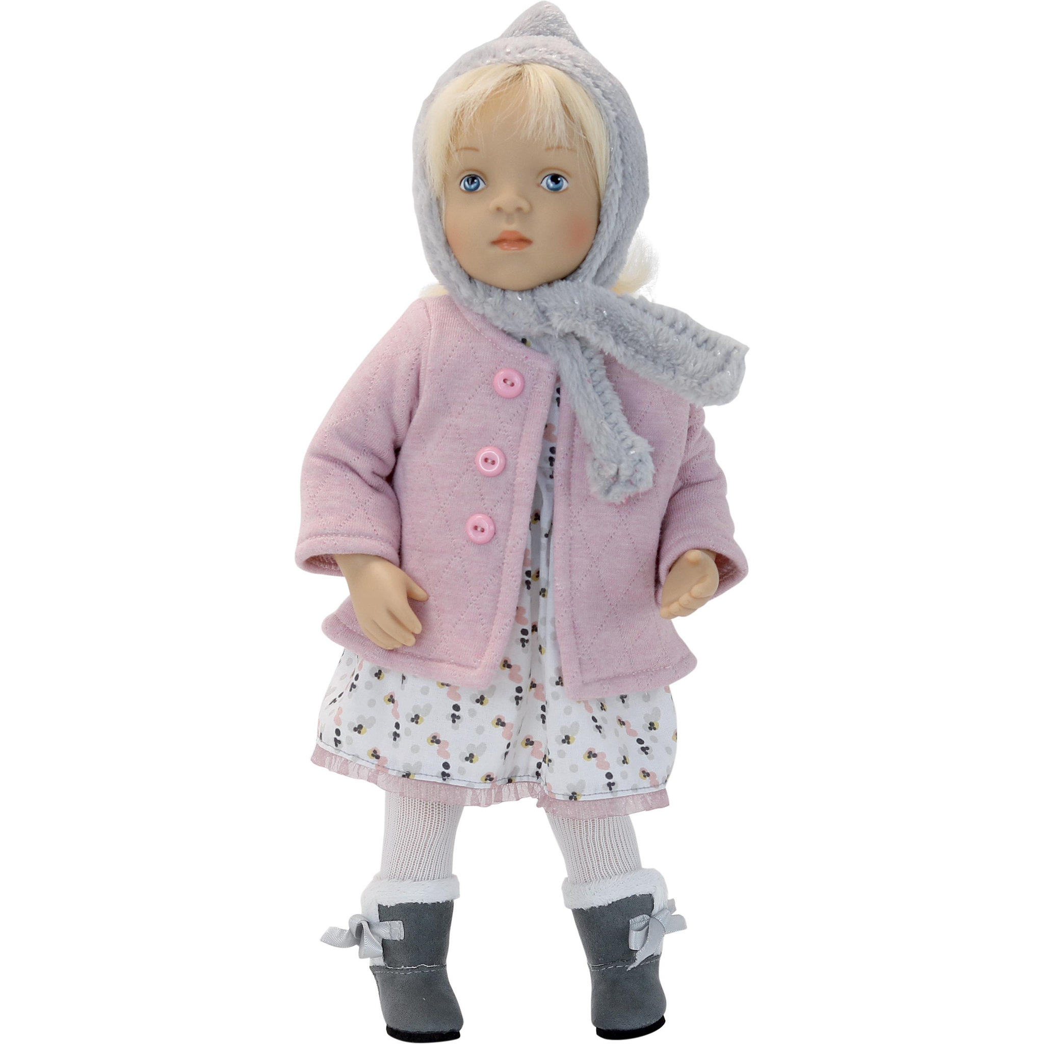 Voir la diapositive 1 : PETIT COLLIN Poupée Minouche 34 cm : Ava