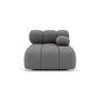Voir la diapositive 2 : LISA DESIGN Ruby - module d'assise méridienne droite en velours texturé