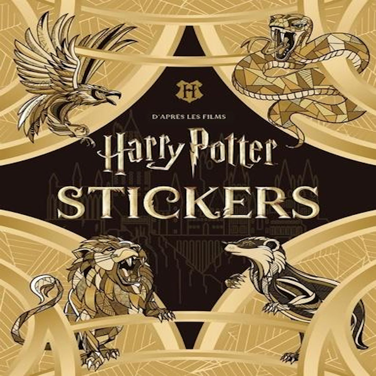 STICKERS D'APRES LES FILMS HARRY POTTER, Hachette Heroes