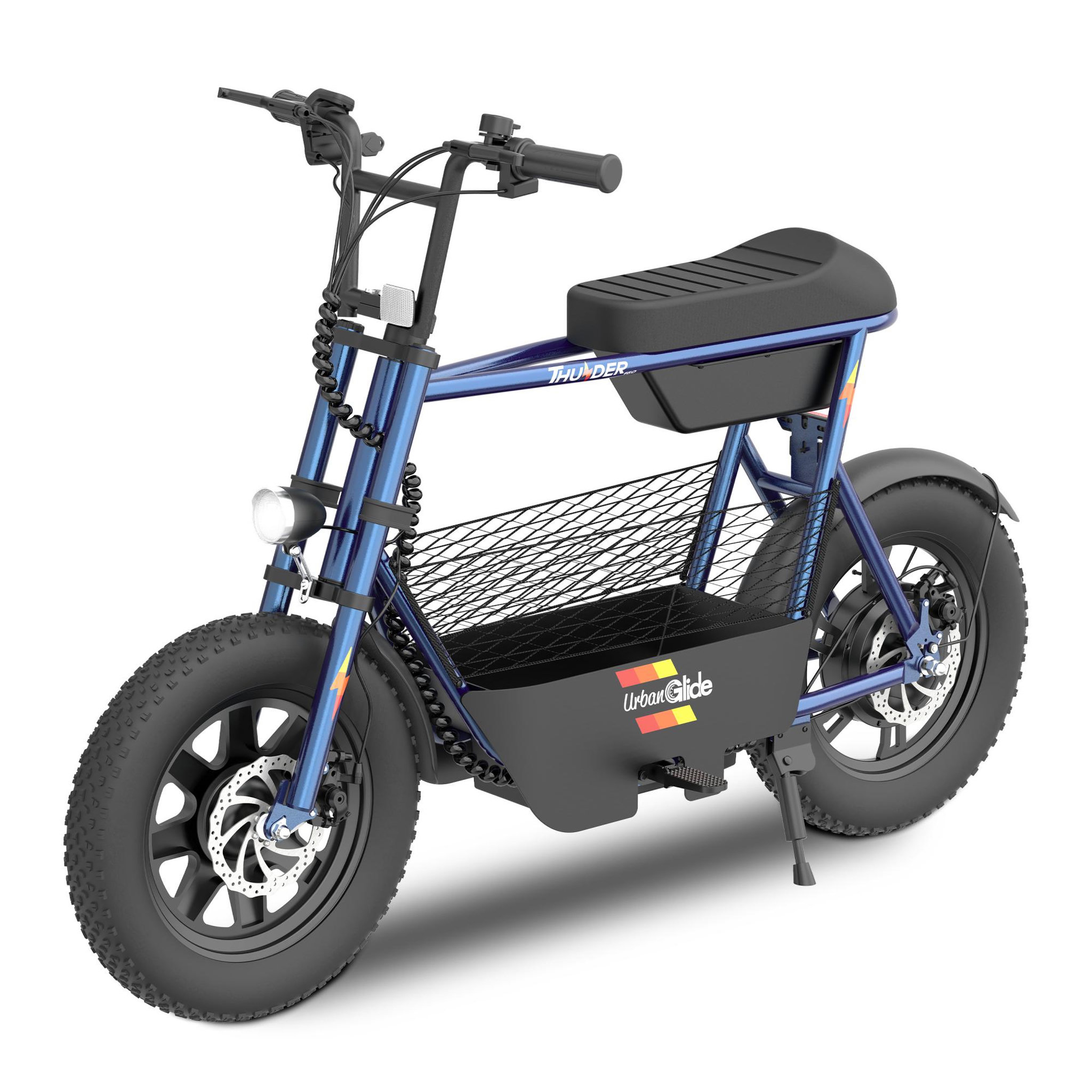 URBANGLIDE Draisienne Électrique Adulte Thunder 160 – Moteur 1100W - Autonomie Jusqu'a 30 km - Pneu 16  FATBIKE - Batterie 42V/7,8Ah - Poids 28Kg
