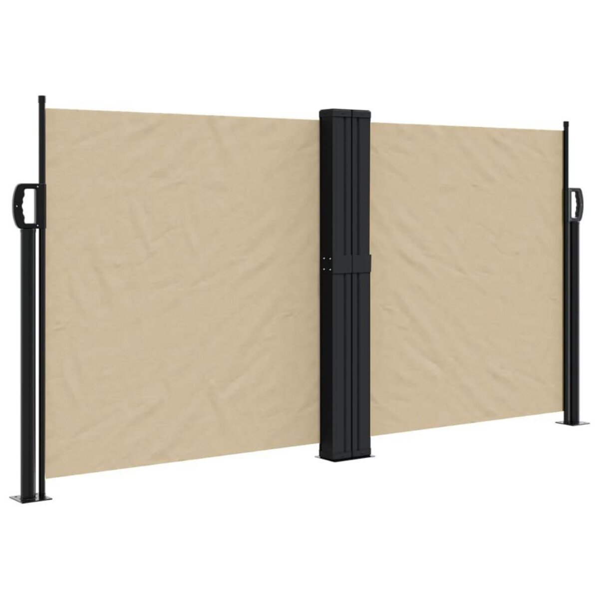 VIDAXL Auvent lateral retractable beige 120x600 cm