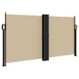 Voir la diapositive 2 : VIDAXL Auvent lateral retractable beige 120x600 cm
