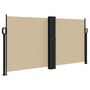 Voir la diapositive 2 : VIDAXL Auvent lateral retractable beige 120x600 cm