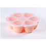 Voir la diapositive 1 : BEABA Moules de congélation en silicone - 6 x 150 ml rose