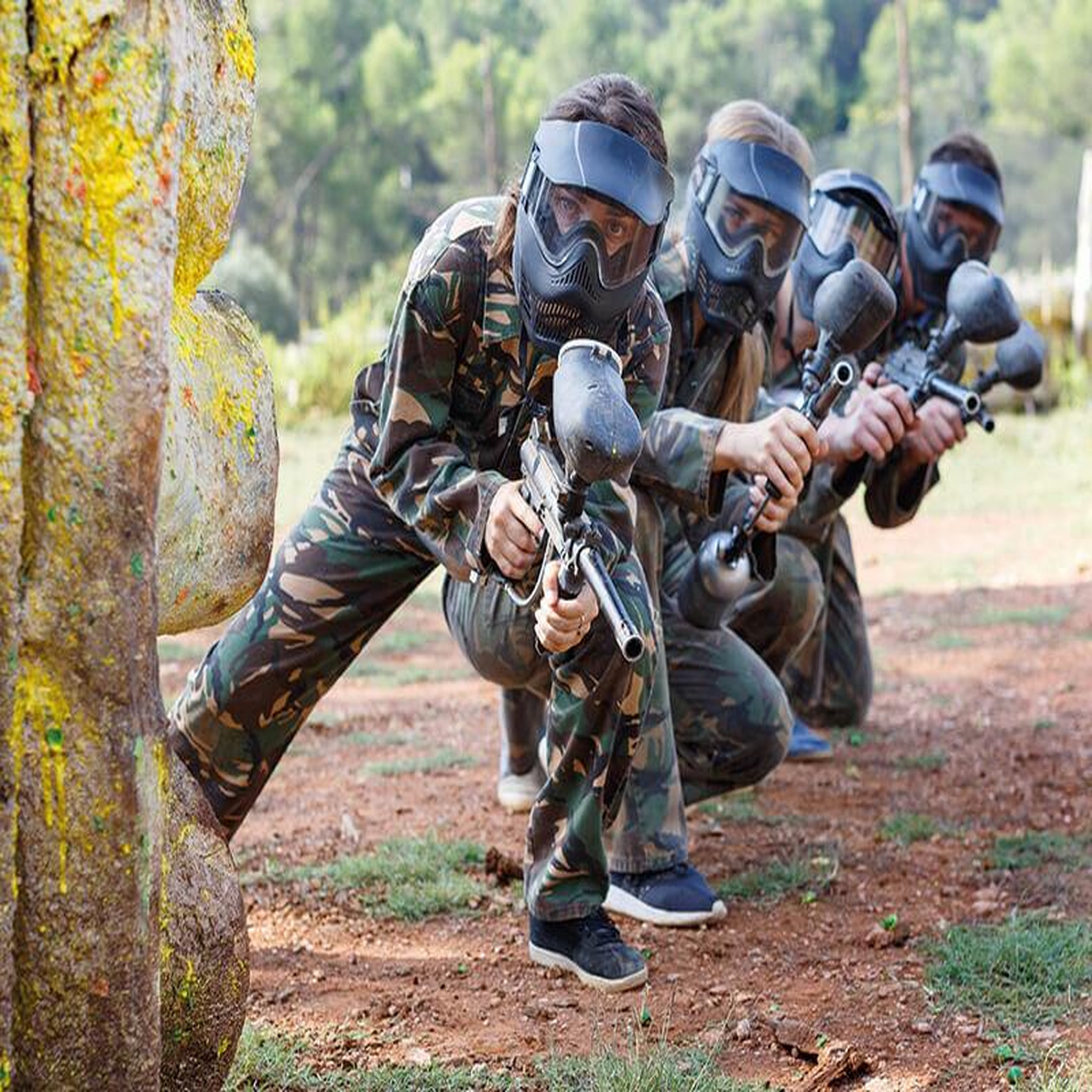 Voir la diapositive 4 : Smartbox Passion paintball et laser game - coffret cadeau sport & aventure