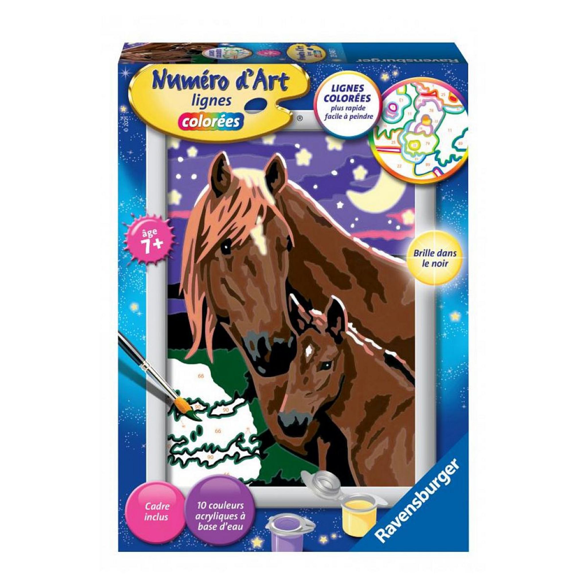 Ravensburger- Numero Di Arte: Piccolo-Disney Il Re Leone King Le Roi Lion Hobby Creativi 4005556286768