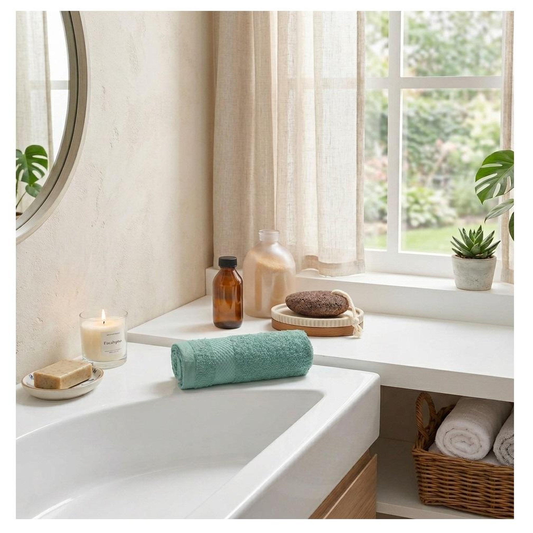 Voir la diapositive 2 : Eden Serviette de toilette collection elegante