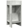 Voir la diapositive 5 : VIDAXL Tables d'appoint 2 pcs avec etagere gris beton 25,5x27x60 cm