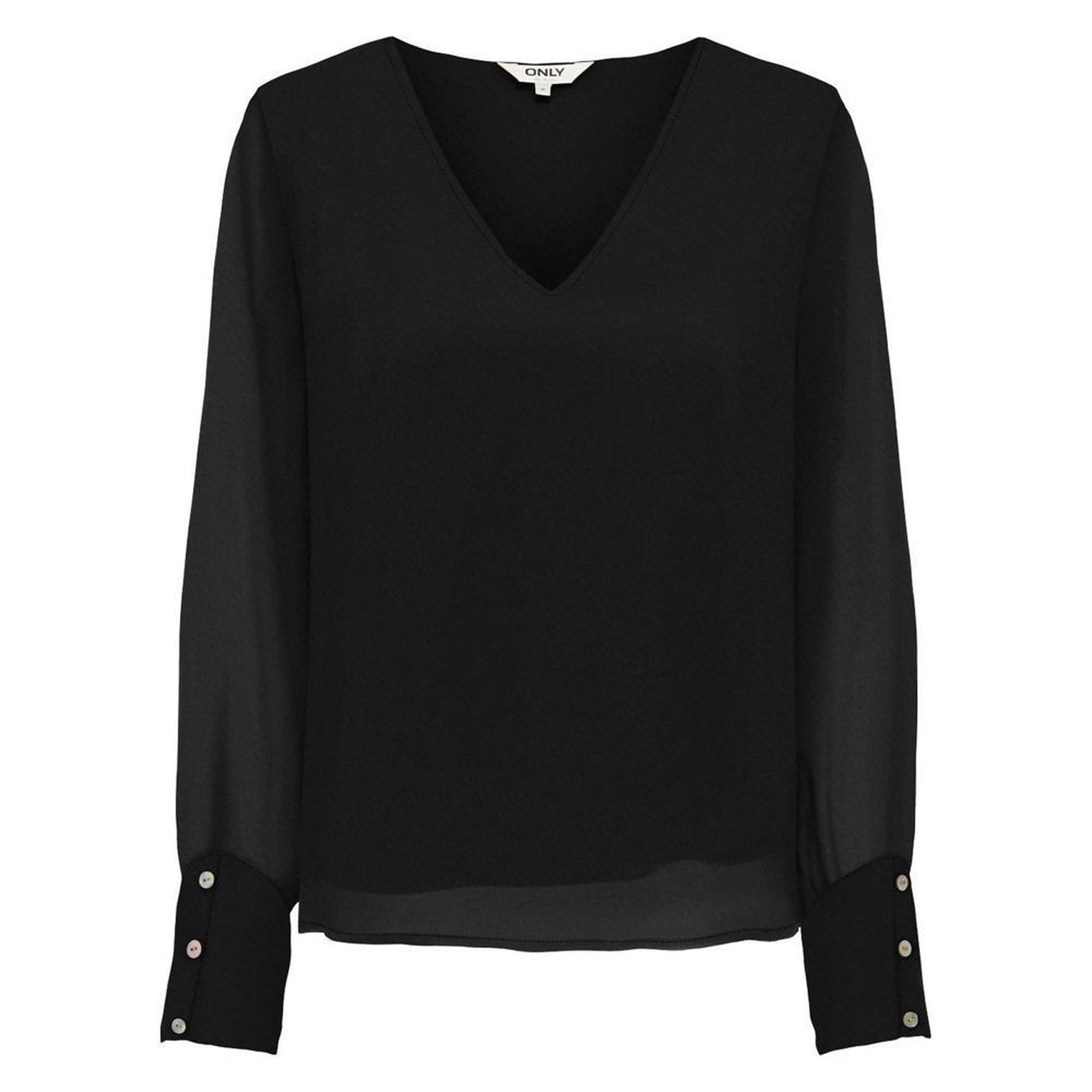 Only Blouse e Femme Only Tasha Otl. Coloris disponibles : Noir