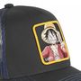 Voir la diapositive 3 : CAPSLAB Casquette trucker avec filet One Piece Luffy