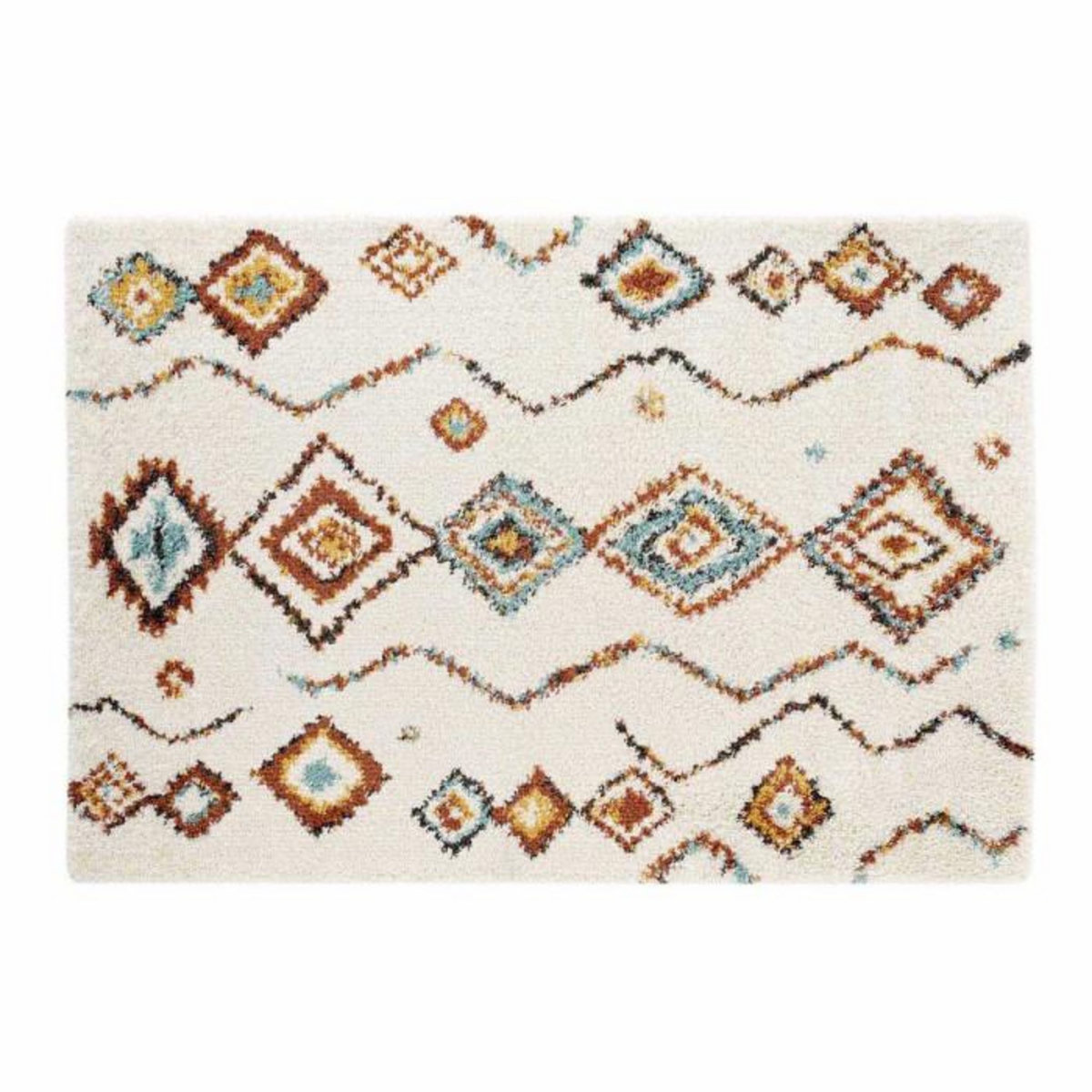 Paris Prix Tapis Déco Shaggy  Vasco  160x230cm Multicolore