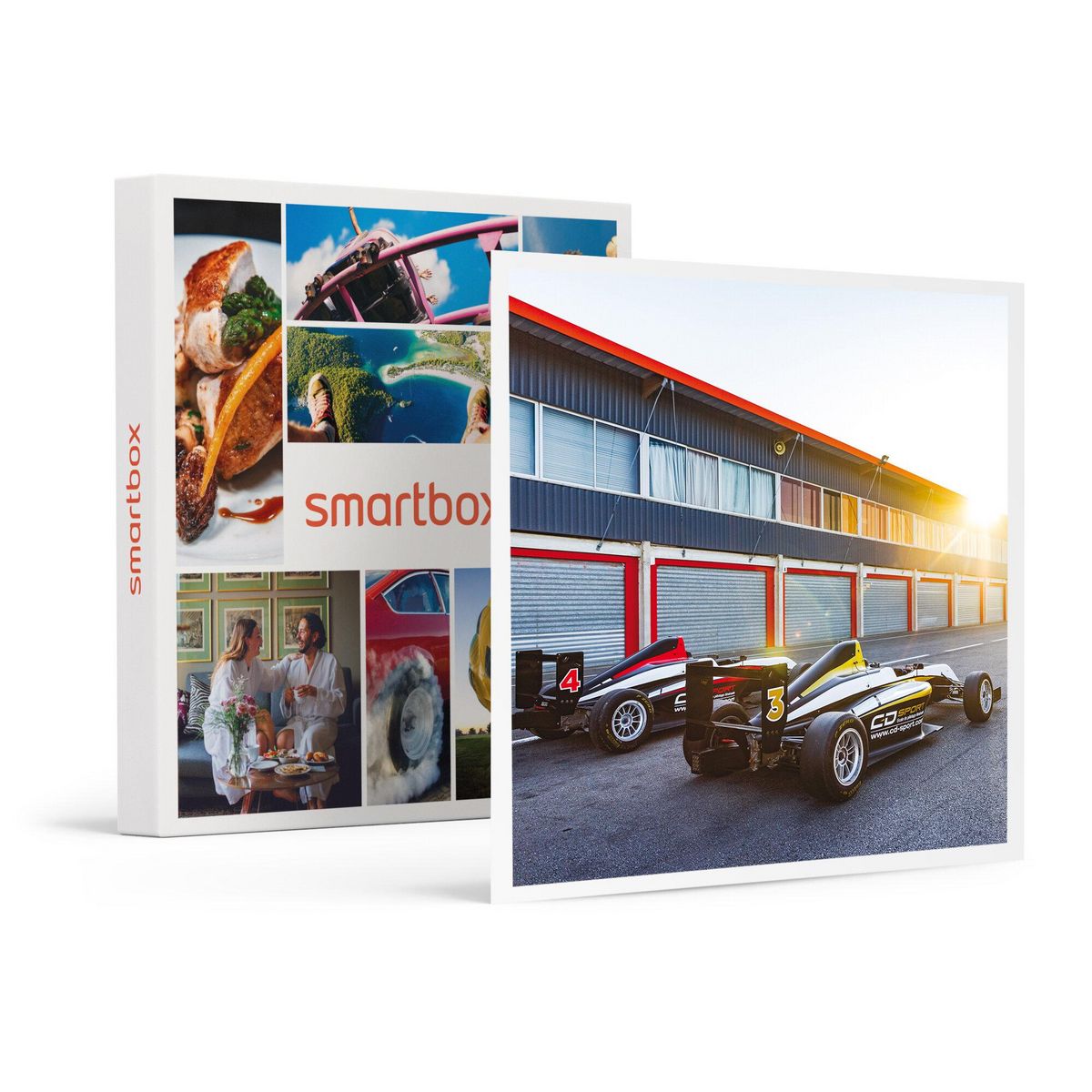 Smartbox Stage de pilotage monoplace : 15 à 21 tours sur circuit en Formule 4 Tatuus - Coffret Cadeau Sport & Aventure