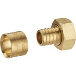 CENTRALE BRICO Raccords glissement per femelle 15x21 diam 16 lot de 10