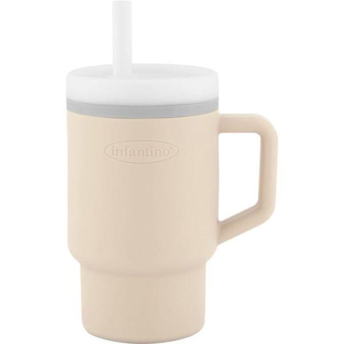 INFANTINO Ma premiere tasse silicone - INFANTINO - 255 ml - Sand