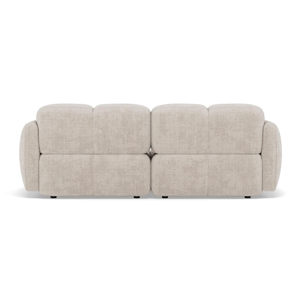 LISA DESIGN Grace - canapé modulable 2 places en velours texturé