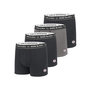 Voir la diapositive 1 : SERGE BLANCO Lot de 4 Boxers coton homme unis