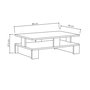 Voir la diapositive 3 : TOILINUX Table basse Mansu