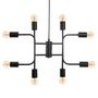 Voir la diapositive 2 : ATMOSPHERA Suspension métal  Cantor  8 ampoules / Diamètre 59 cm Atmosphera