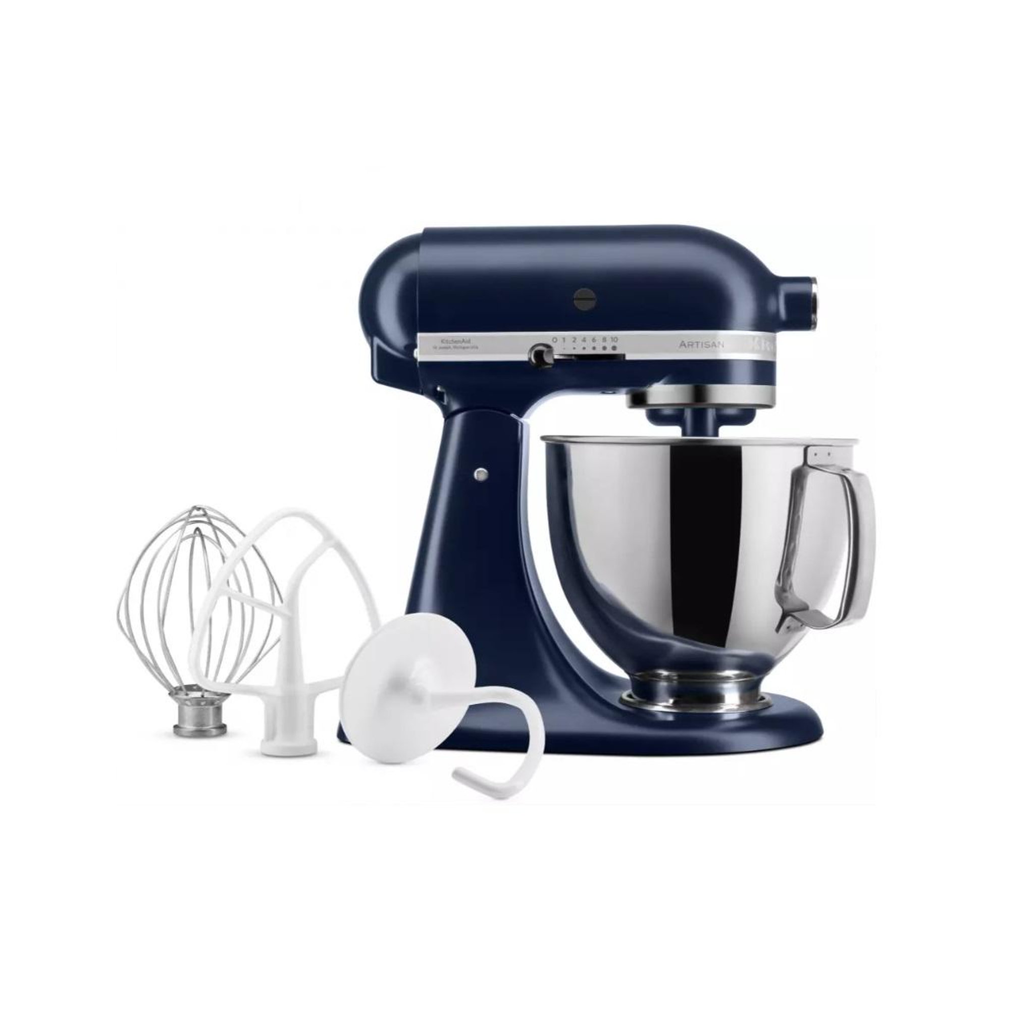 Voir la diapositive 2 : KitchenAid Robot sur socle 4.8l 300w bleu - 5ksm125eib