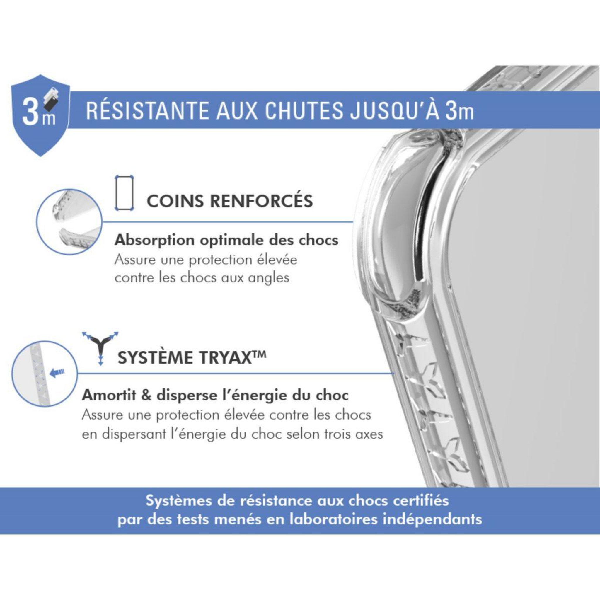 Voir la diapositive 3 : FORCE CASE Coque samsung s23fe plastique recyclé