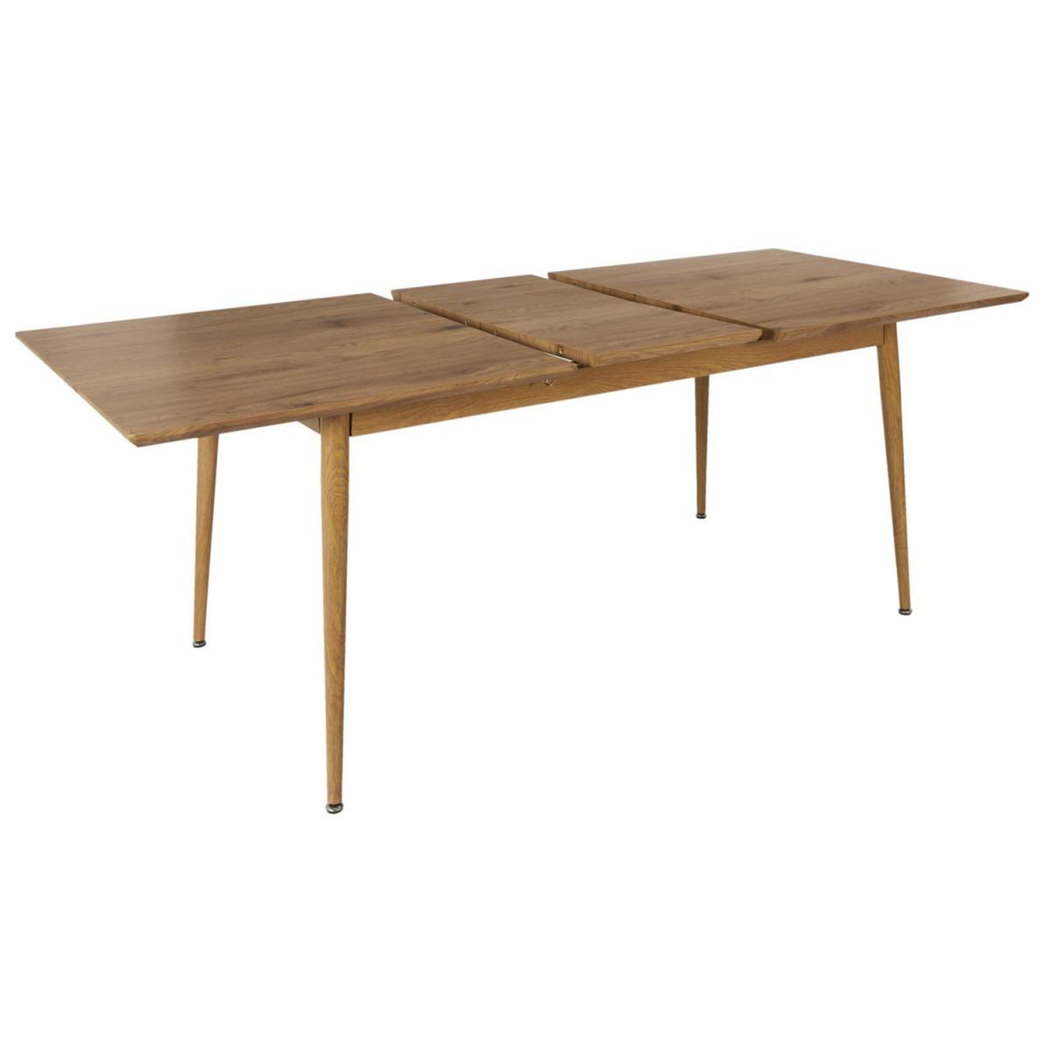 Voir la diapositive 4 : The Home Deco Factory Table à manger extensible  paxton  160-210cm naturel