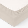 Voir la diapositive 2 : ATMOSPHERA Drap Housse Lavable Coton  Maria  160x200cm Ivoire
