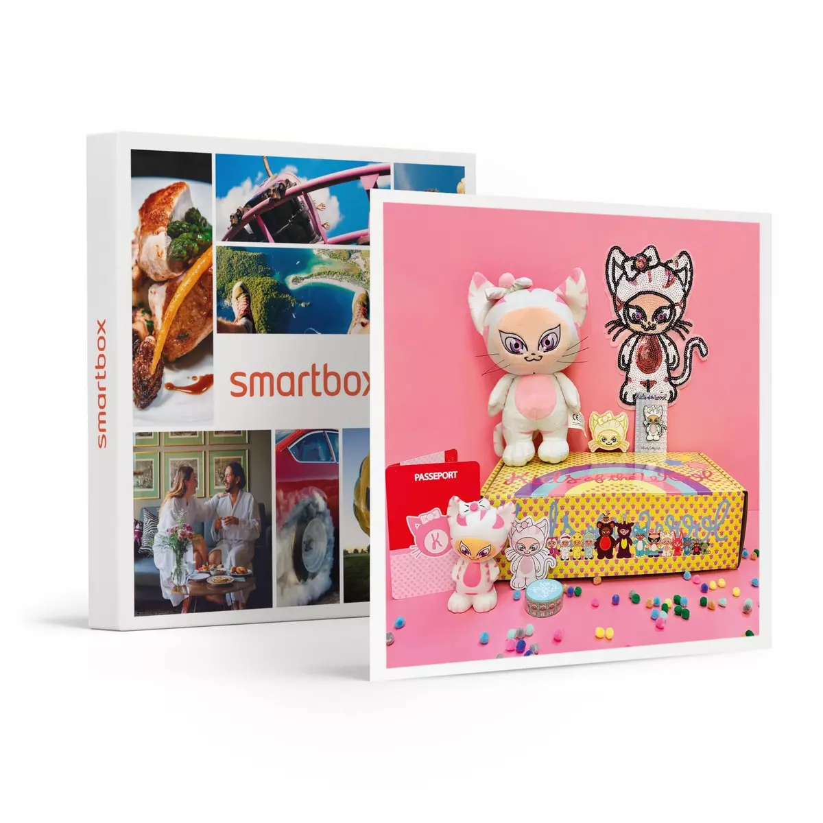 Smartbox Box Cathy Cat d'activités créatives et éducatives pour enfants - Coffret Cadeau Sport & Aventure