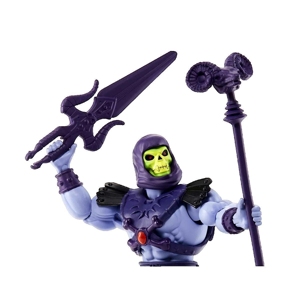 Asterix Figurine Aster Masters of the Universe Origins 200X Skeletor bleu articulée 14 cm