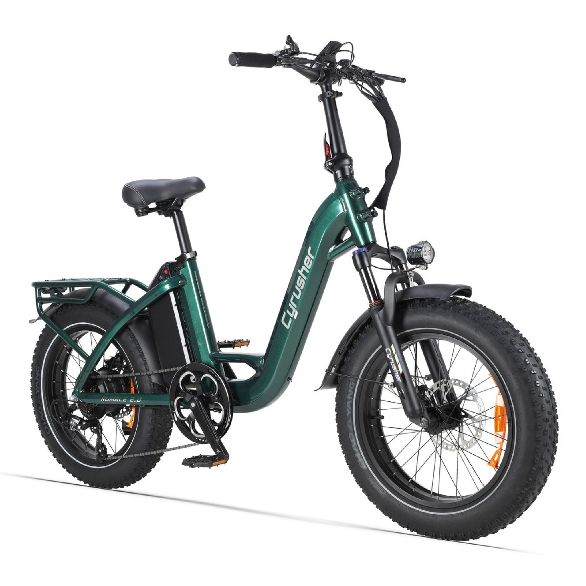 Voir la diapositive 2 : CYRUSHER Vélo électrique urbain Cyrusher Rumble 2.0