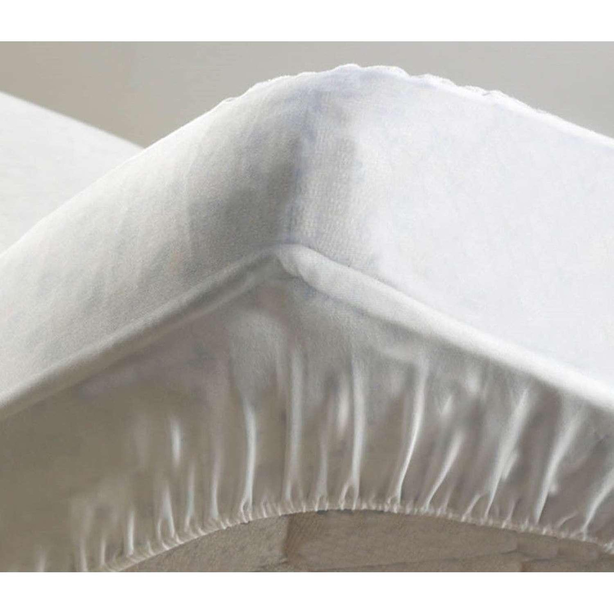 Voir la diapositive 2 : Douceur d'Intérieur Protège matelas - mmolleton finition pvc anti acarien