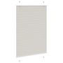 Voir la diapositive 3 : VIDAXL Store plisse gris clair 95x100 cm largeur du tissu 94,4 cm