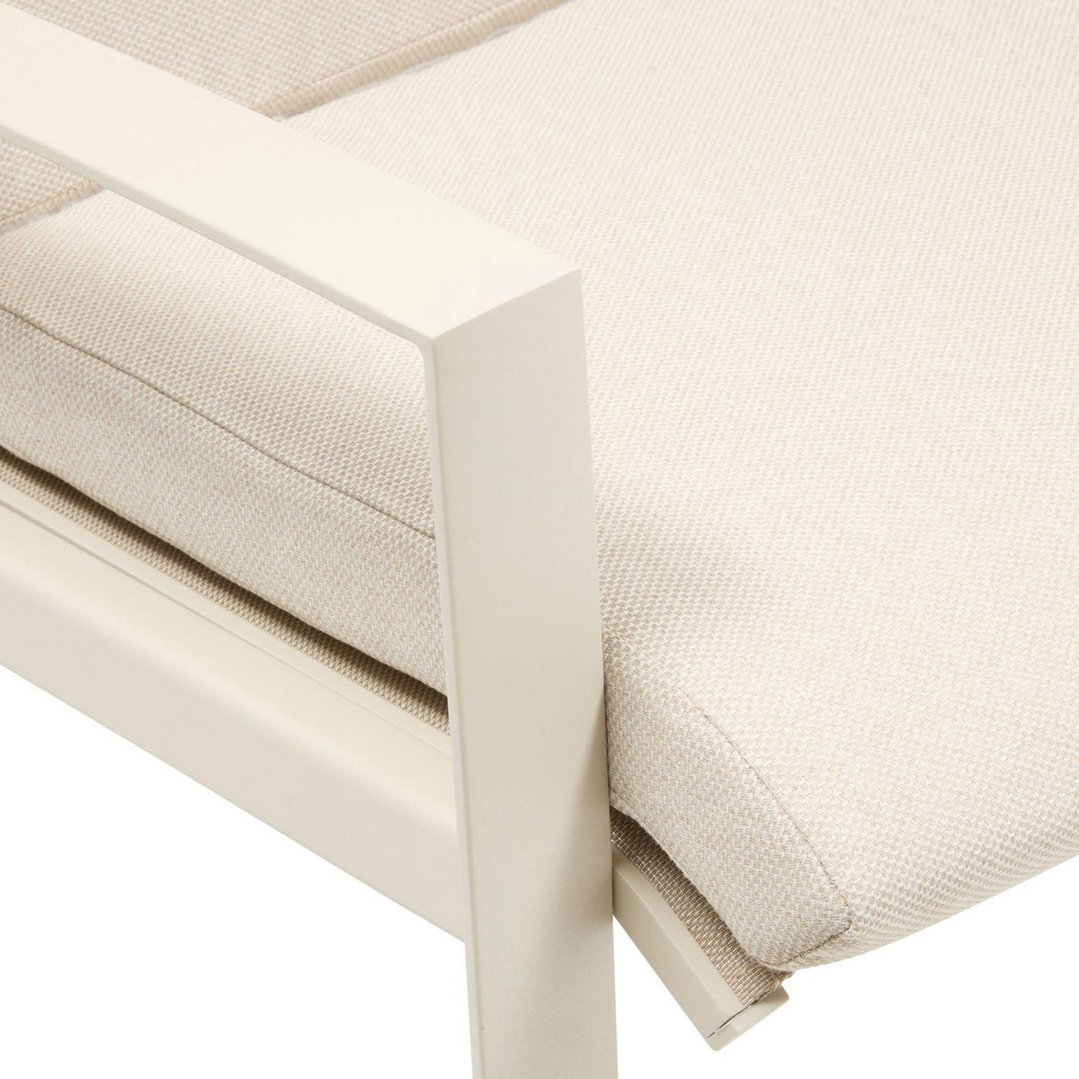 HESPERIDE Fauteuil de jardin en aluminium BOREANE