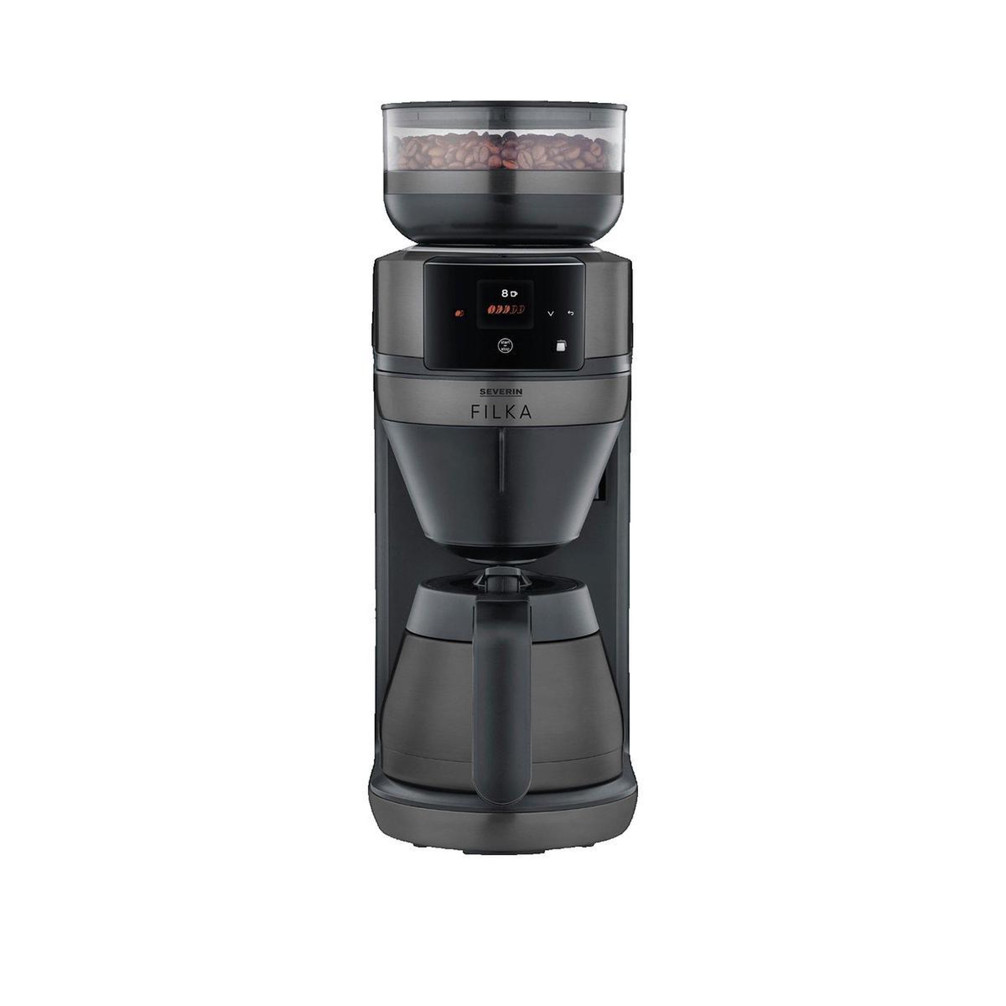 SEVERIN Machine à café Severin Filka KA 4855 automatique noire