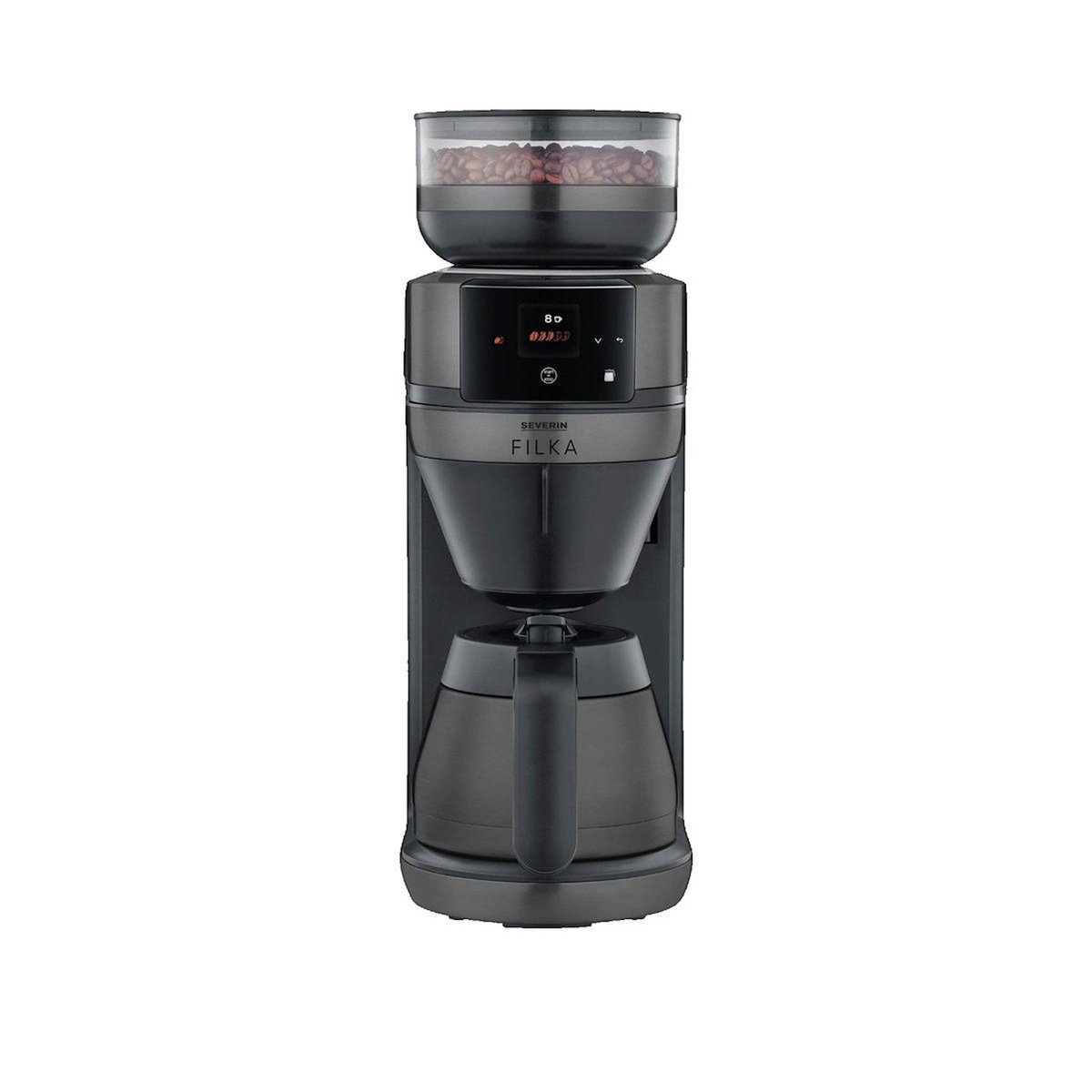 SEVERIN Machine à café Severin Filka KA 4855 automatique noire